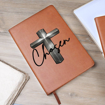 Christian Leather Journal | Chosen Cross Vegan Leather Journal for Men