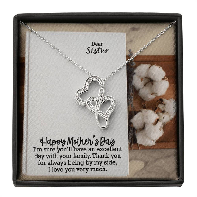 Heart to heart | Christian Heart-to-Heart Pendant Necklace | Mother's Day Gift for Mom | Faith Gift