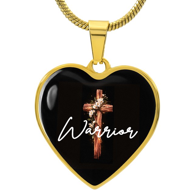 Warrior Pastel Cross | Christian Necklace | Gift for Her