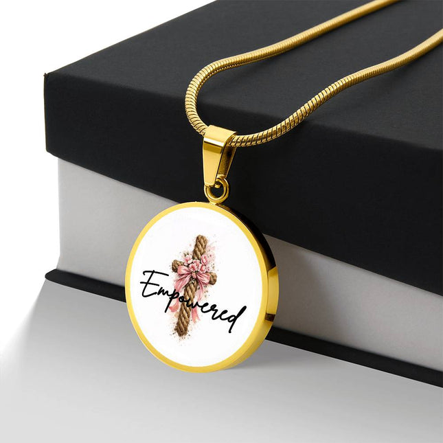 Empowered | Inspiring Christian Keychain | Gift for Her
