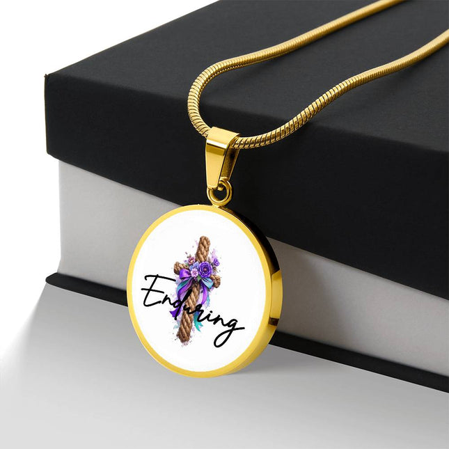 Enduring | Uplifting Christian Keychain | Gift for Her