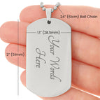 Military Chain (Silver) / Yes