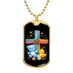 Military Chain (Gold) / No