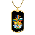 Military Chain (Gold) / No