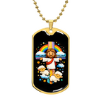 Military Chain (Gold) / No