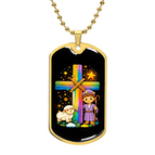 Military Chain (Gold) / No
