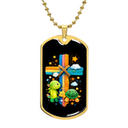 Military Chain (Gold) / No