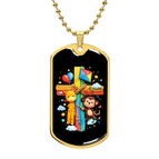 Military Chain (Gold) / No