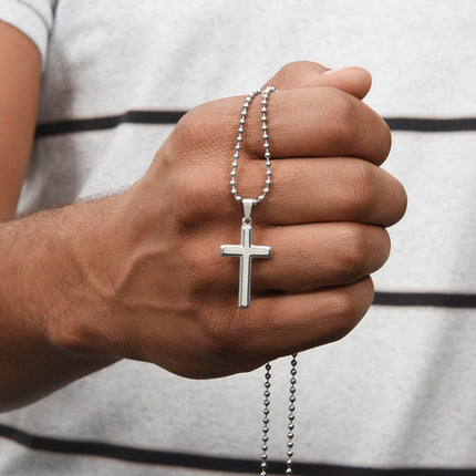 Proverbs 3:5-6 Cross Necklace | Trust in the Lord Gift