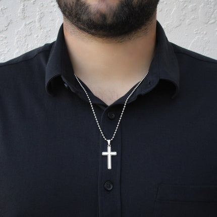 Proverbs 3:5-6 Cross Necklace | Trust in the Lord Gift