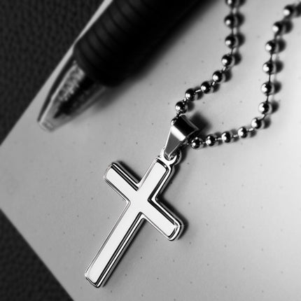 Proverbs 3:5-6 Cross Necklace | Trust in the Lord Gift