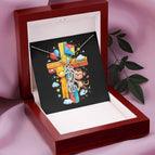 14K White Gold Finish / Luxury Box