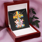 14K White Gold Finish / Luxury Box