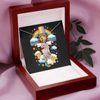 14K White Gold Finish / Luxury Box