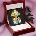14K White Gold Finish / Luxury Box