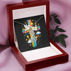 14K White Gold Finish / Luxury Box