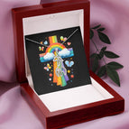 14K White Gold Finish / Luxury Box