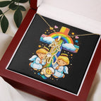 18K Yellow Gold Finish / Luxury Box