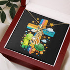 18K Yellow Gold Finish / Luxury Box