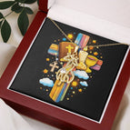 18K Yellow Gold Finish / Luxury Box