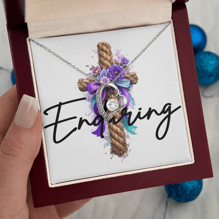 Enduring | Christian Forever Love Necklace | Gift for Her