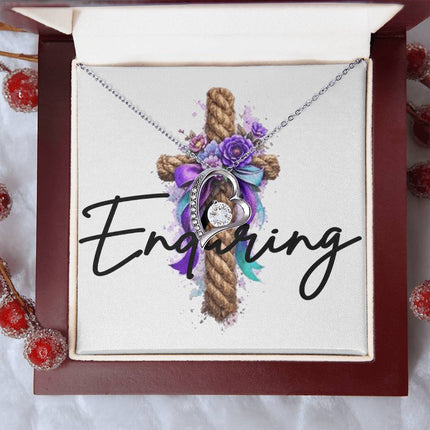 Enduring | Christian Forever Love Necklace | Gift for Her