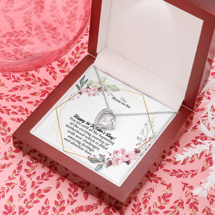 You Are at the Beginning of the Exciting Journey of Motherhood | Christian Forever Love Necklace | Mother's Day Gift for Mom | Faith Gift