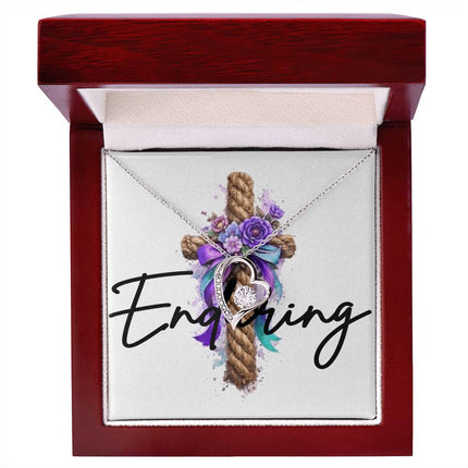 Enduring | Christian Forever Love Necklace | Gift for Her