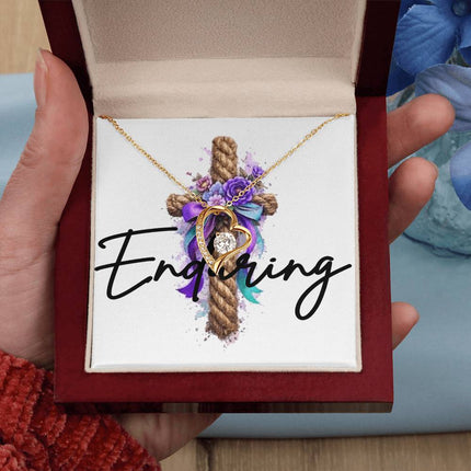 Enduring | Christian Forever Love Necklace | Gift for Her