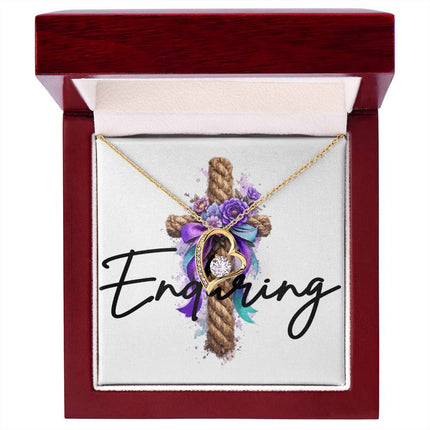 Enduring | Christian Forever Love Necklace | Gift for Her