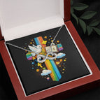 14k White Gold Finish / Luxury Box