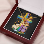 18k Yellow Gold Finish / Luxury Box