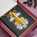 18k Yellow Gold Finish / Luxury Box