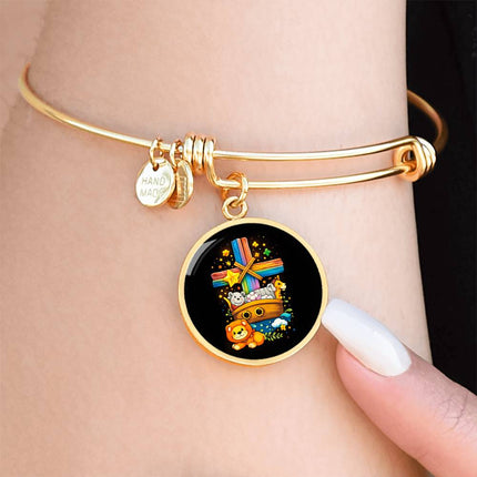 Noah's Ark Circle Bangle – Christian Gift for Kids