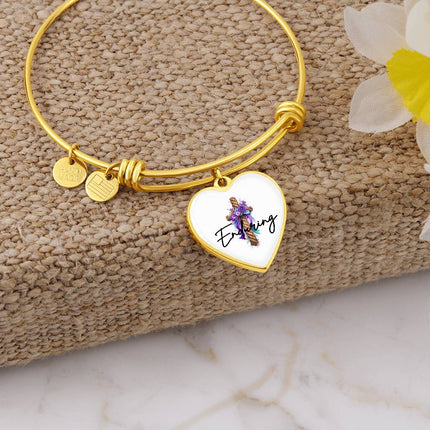 Empowered Heart Pendant Necklace – Christian Gift for Women