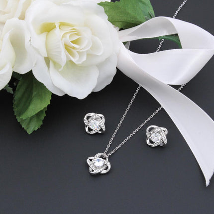 You Always Put Our Needs First with Tender Love | Christian Love Knot Necklace | Mother's Day Gift for Mom | Faith Gift
