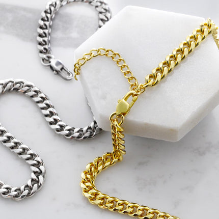 To The Next Chapter! - Cuban Link Chain - Graduation Gifts