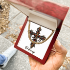 18K Yellow Gold Finish / Luxury Box