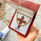 18K Yellow Gold Finish / Luxury Box