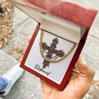 18K Yellow Gold Finish / Luxury Box