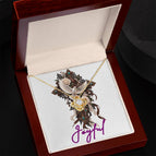 18K Yellow Gold Finish / Luxury Box