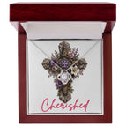14K White Gold Finish / Luxury Box