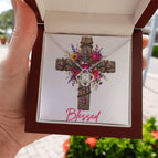 14K White Gold Finish / Luxury Box