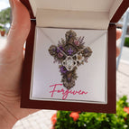 14K White Gold Finish / Luxury Box