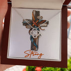 14K White Gold Finish / Luxury Box