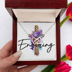 14k White Gold Finish / Luxury Box
