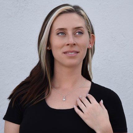 Devoted | Christian Alluring Beauty Necklace and Cubic Zirconia Earring Set | Gift for Her