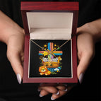 18k Yellow Gold Finish / Luxury Box