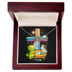 1 Charm / Polished Stainless Steel / Luxury Box