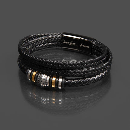 Love You Forever Bracelet – Christian Gift for Men